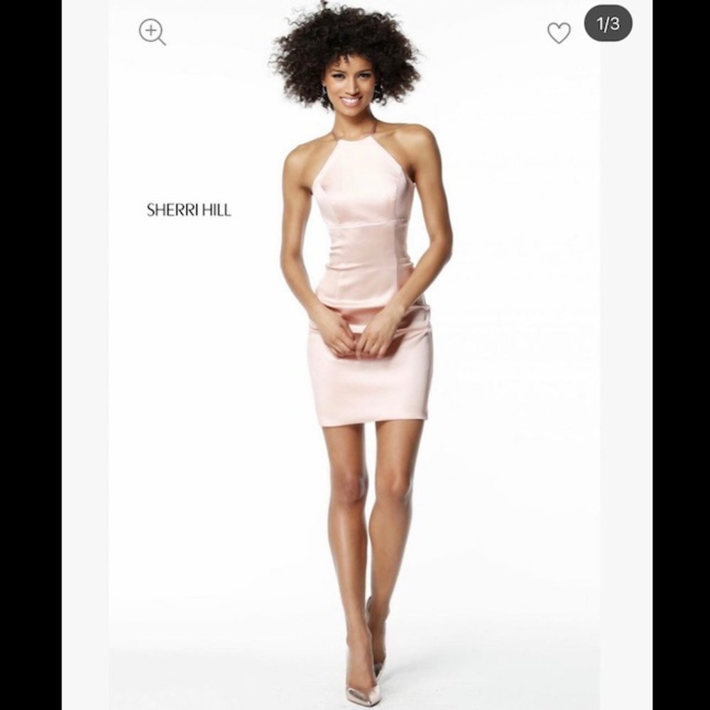 Silky Pink Sherri Hill dress. Size 00